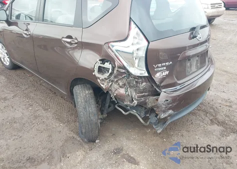 2017 Nissan Versa Note Sv z USA, uszkodzony, nr VIN 3N1CE2CP3HL352350